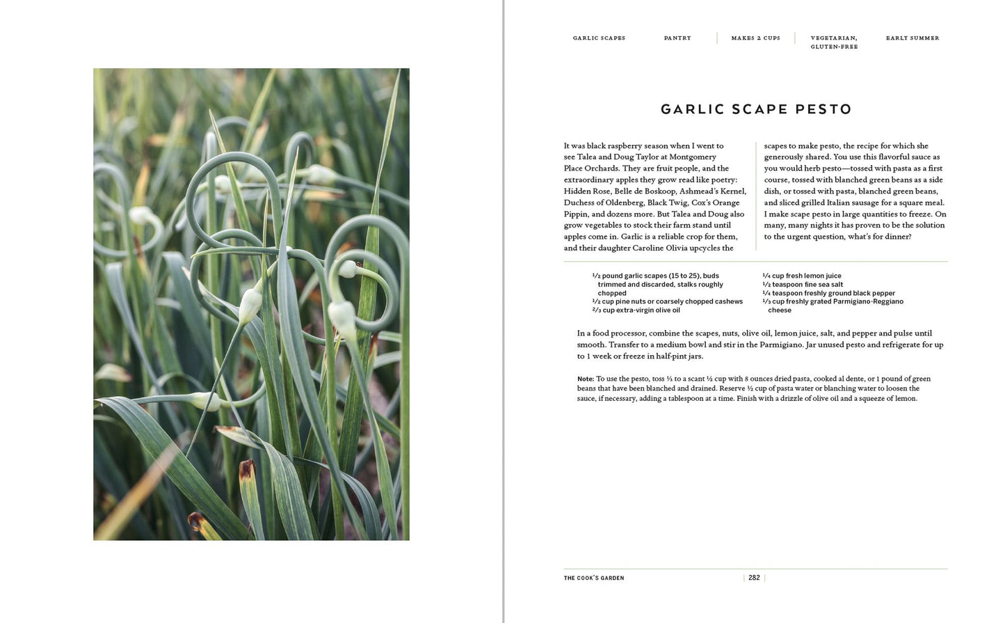 The Cook's Garden: A Gardener's Guide to Selecting, Growing, and Savoring the Tastiest Vegetables of Each Season