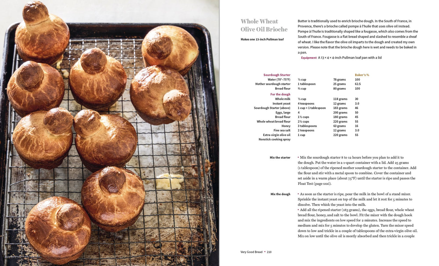 Very Good Bread: The Science of Dough and the Art of Making Bread at Home: A Cookbook