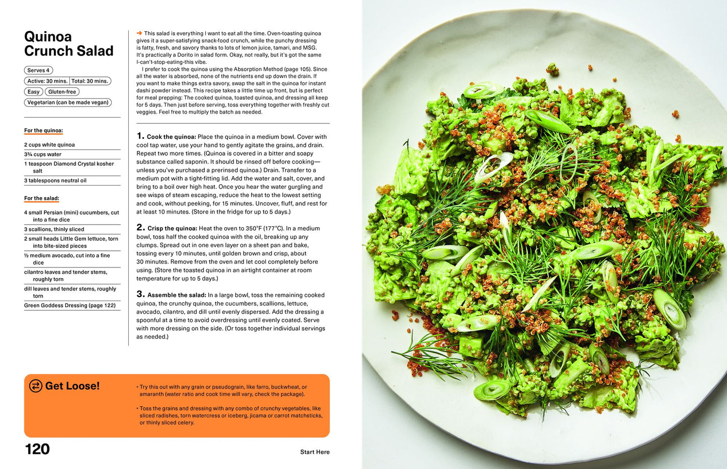 Start Here: Instructions for Becoming a Better Cook: A Cookbook