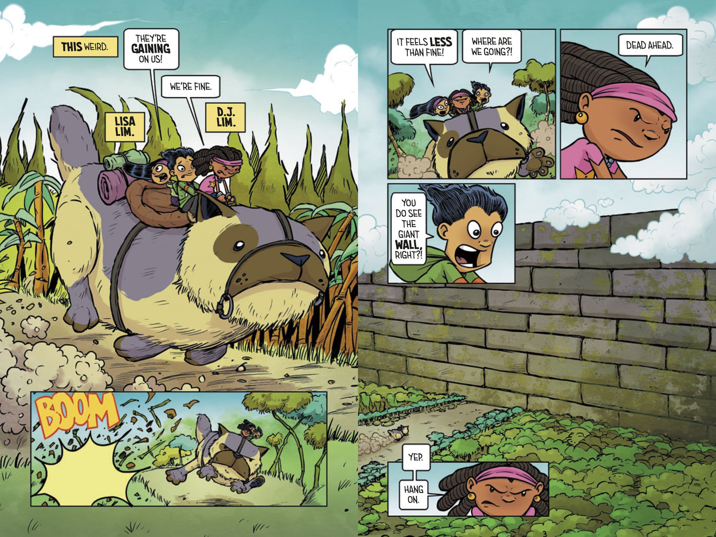 Hilo Book 8: Gina and the Big Secret: (A Graphic Novel)