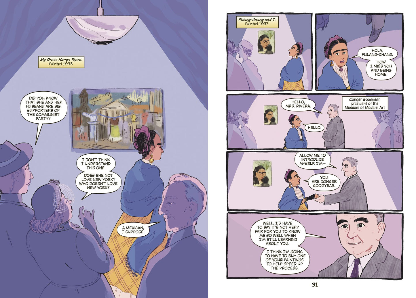 Who Was Her Own Work of Art?: Frida Kahlo: A Who HQ Graphic Novel