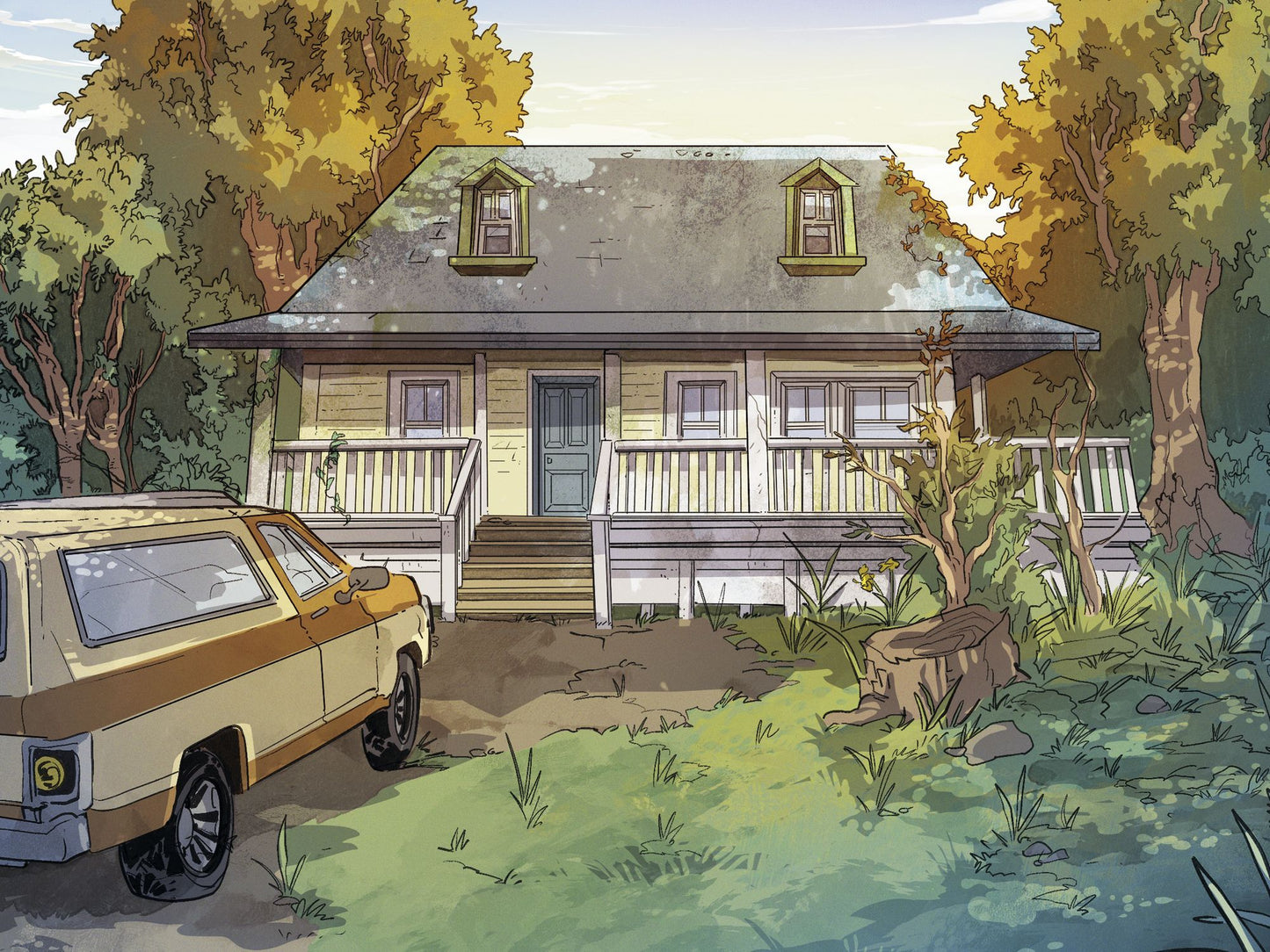 Dan in Green Gables: A Graphic Novel: A Modern Reimagining of Anne of Green Gables