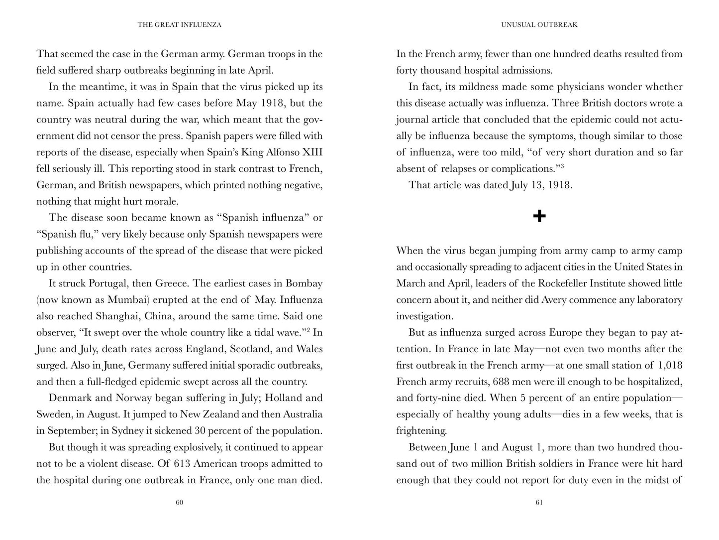 The Great Influenza: The True Story of the Deadliest Pandemic in History (Young Readers Edition)