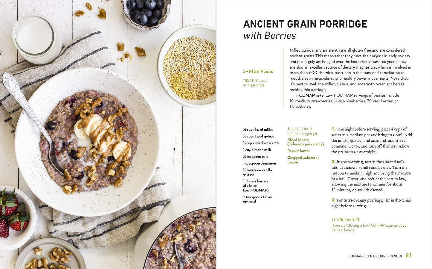 The Fiber Fueled Cookbook: Inspiring Plant-Based Recipes to Turbocharge Your Health