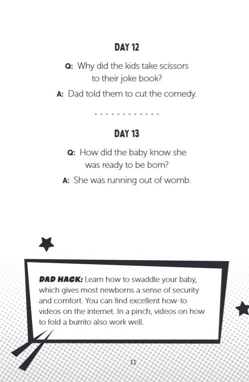 New Dad, Same Bad Jokes: A Dad Joke a Day for That First Sleepless Year Plus Dad Hacks