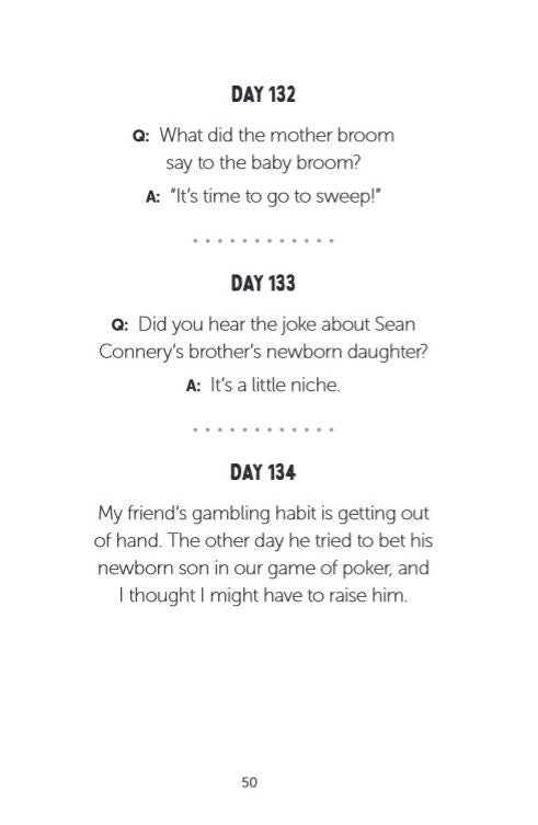 New Dad, Same Bad Jokes: A Dad Joke a Day for That First Sleepless Year Plus Dad Hacks