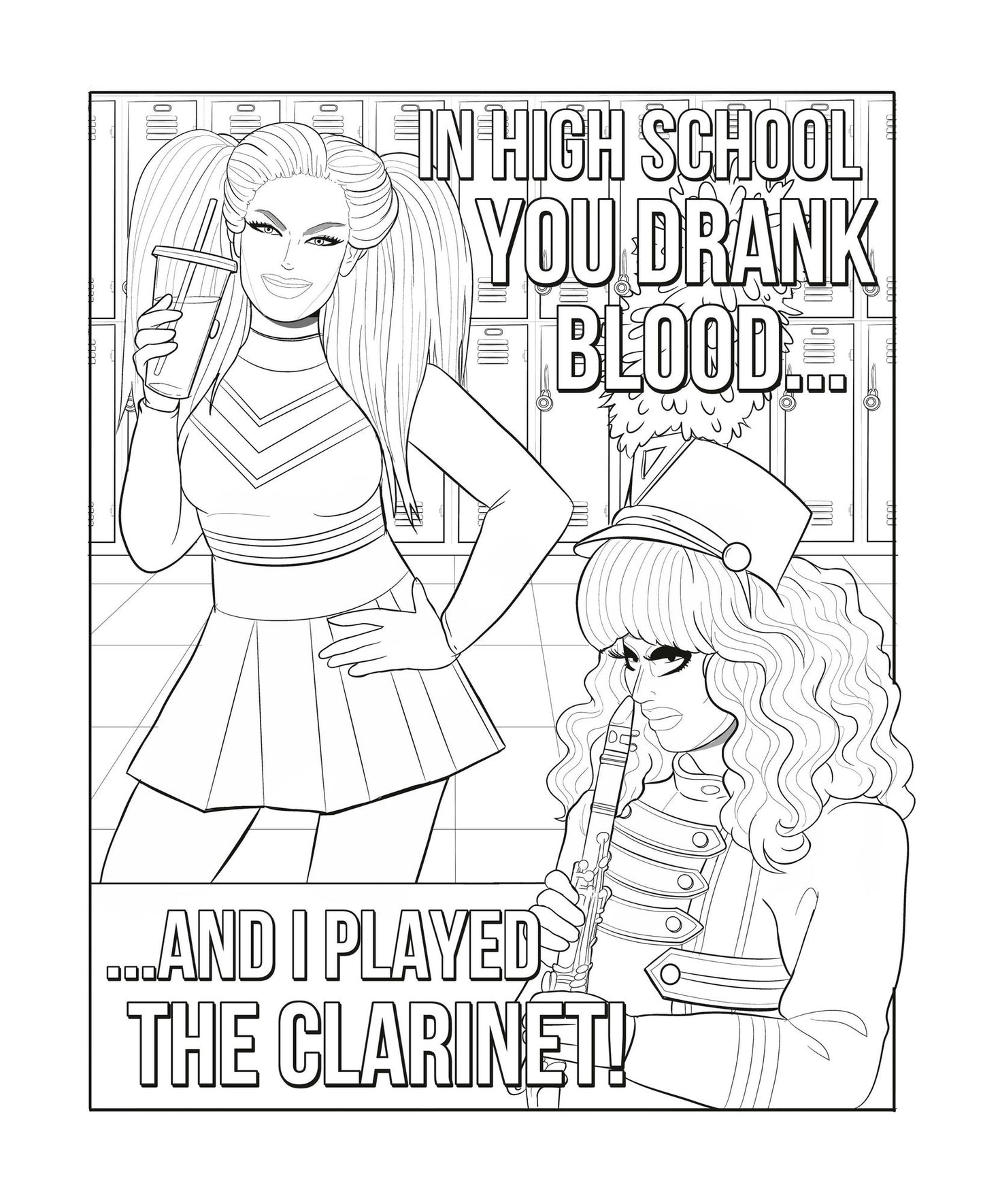 The Official Trixie and Katya Coloring Book