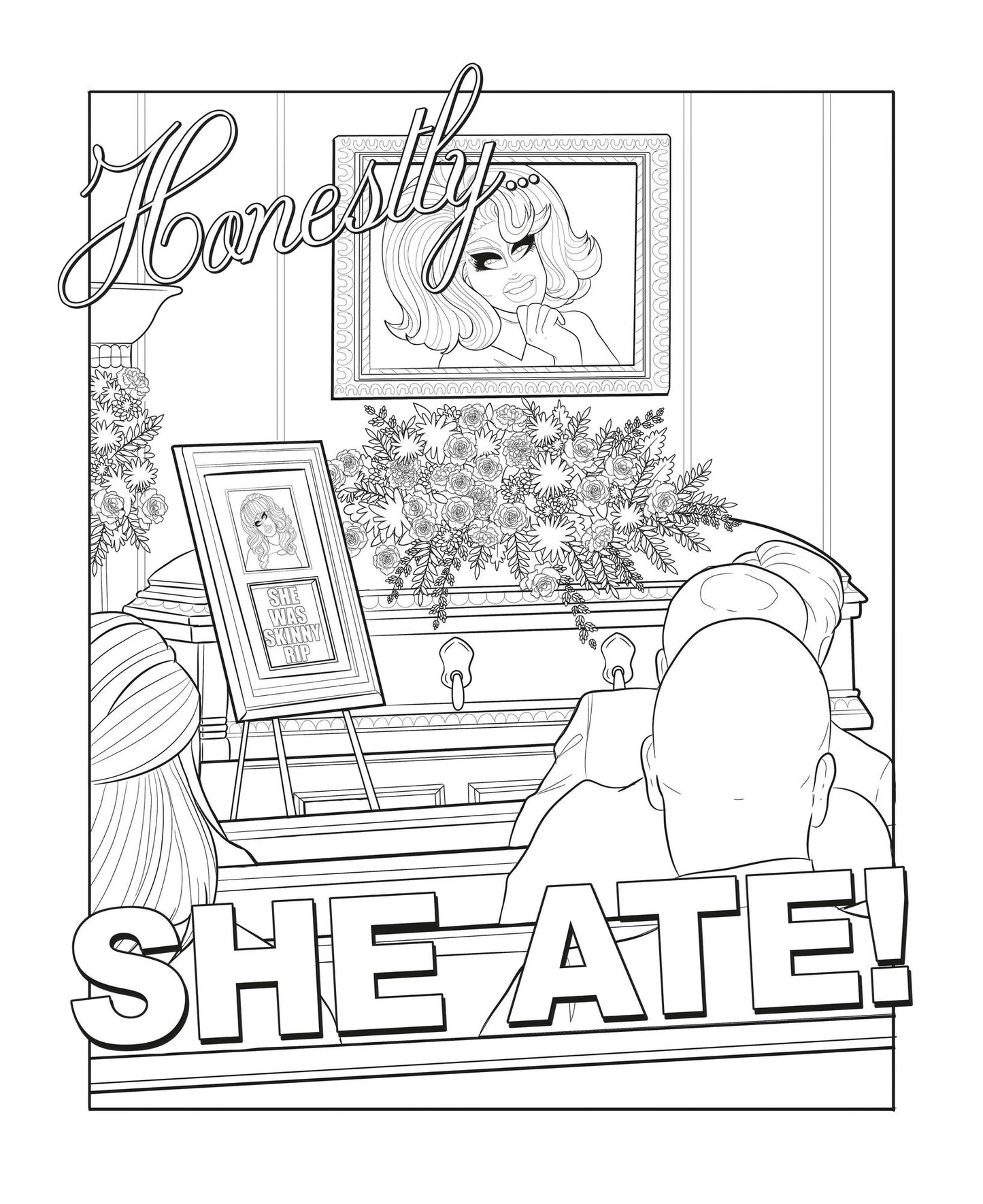 The Official Trixie and Katya Coloring Book
