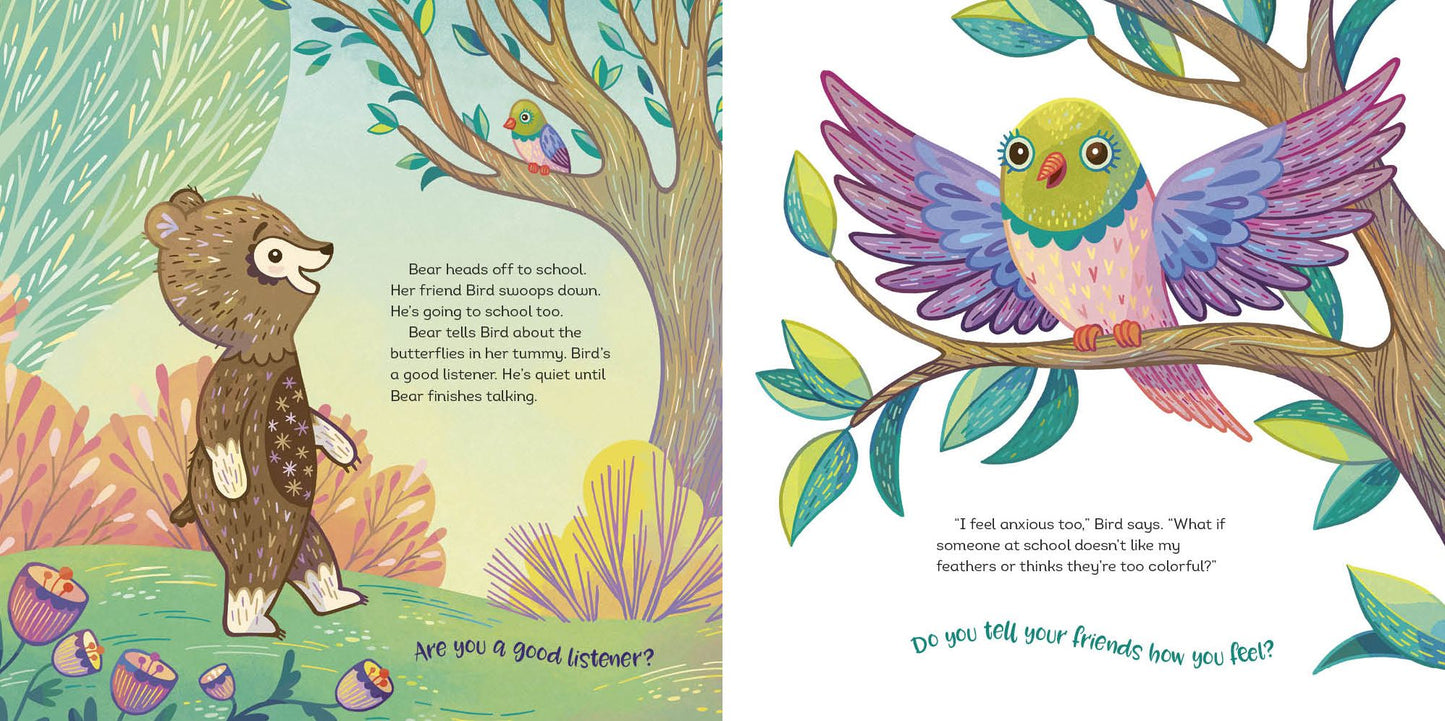 Breathe Like a Bear: First Day of School Worries: A Story with a Calming Mantra and Mindful Prompts