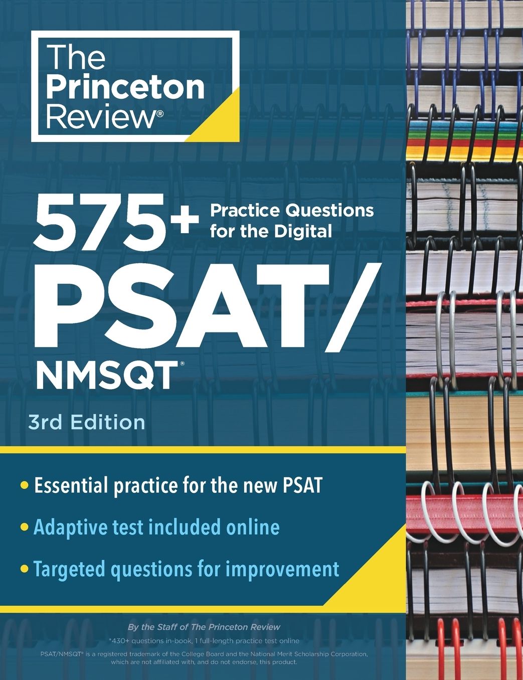575+ Practice Questions for the Digital PSAT/NMSQT, 3rd Edition: Book + Online / Extra Preparation to Help Achieve an Excellent Score