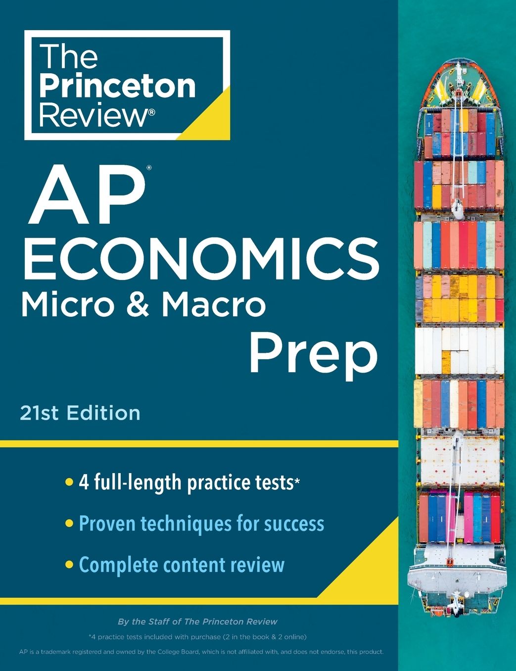 Princeton Review AP Economics Micro & Macro Prep, 2024: 4 Practice Tests + Complete Content Review + Strategies & Techniques