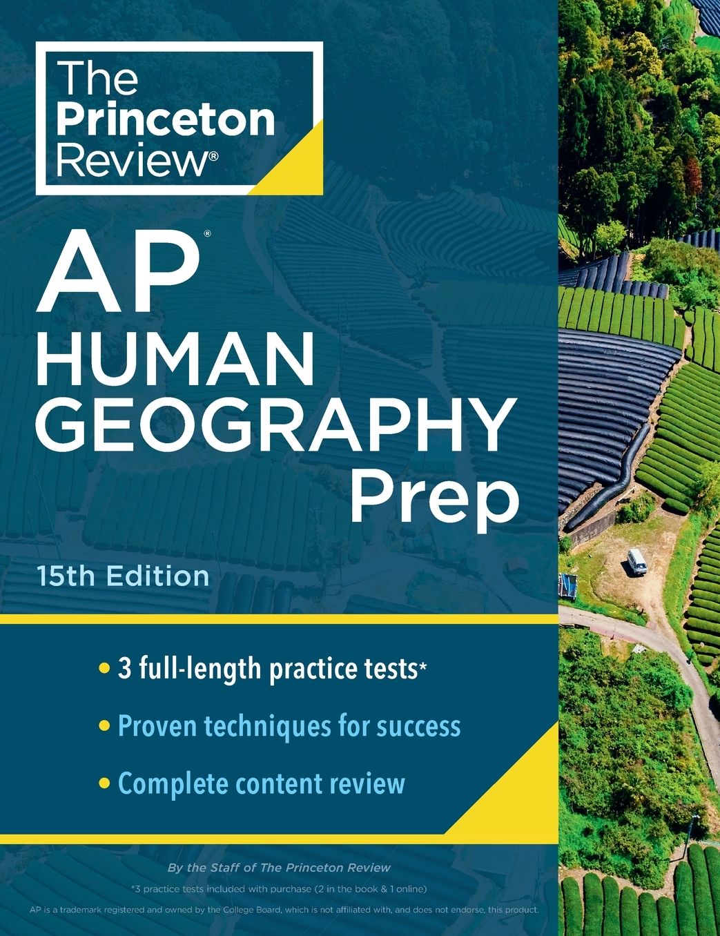 Princeton Review AP Human Geography Prep, 2024: 3 Practice Tests + Complete Content Review + Strategies & Techniques