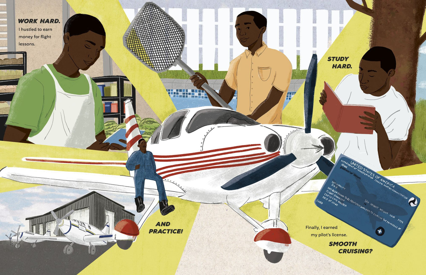 Let's Fly!: Barrington Irving's Record-Breaking Flight Around the World