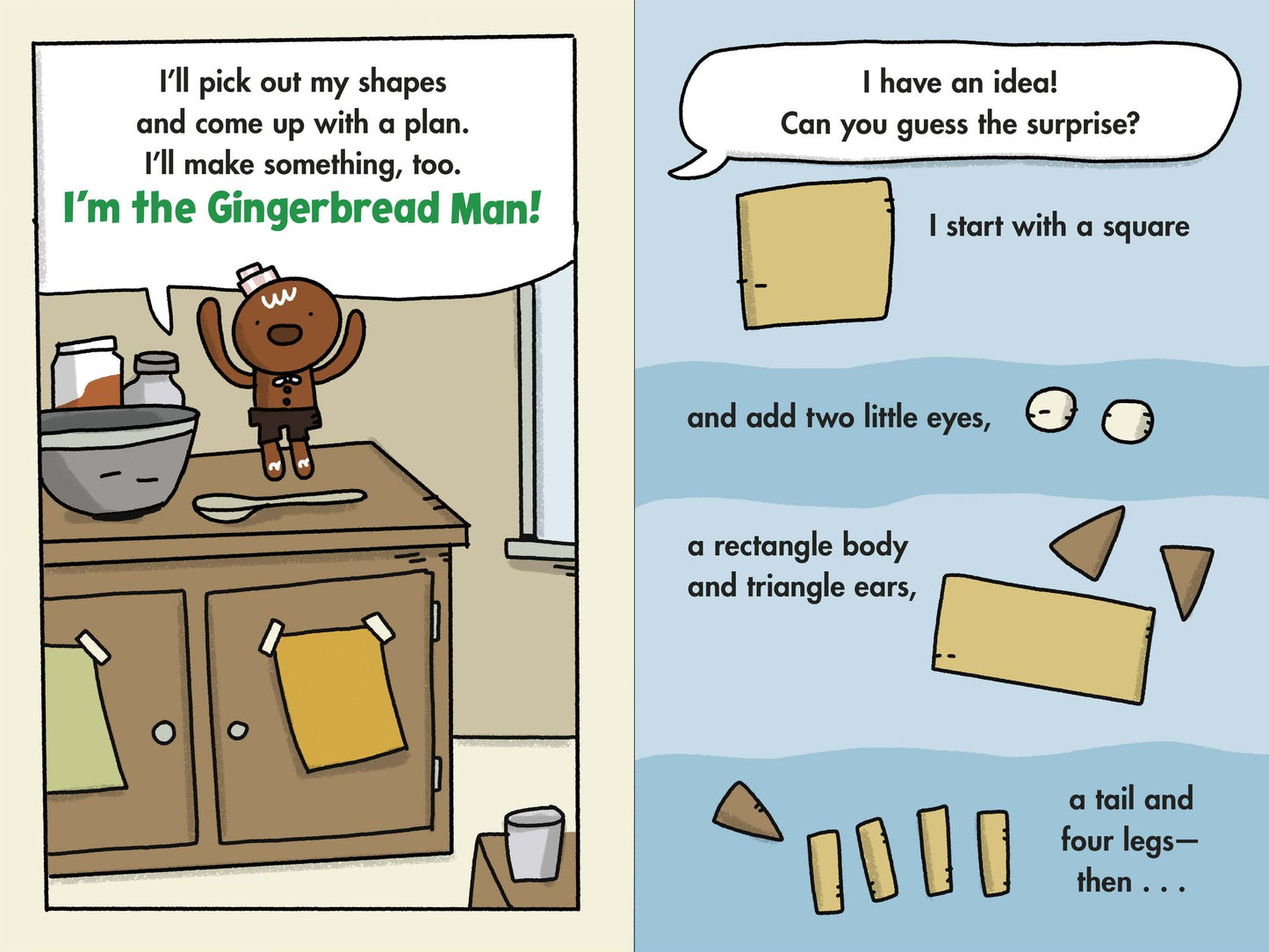 The Gingerbread Man: New Friend on the Loose: A Graphic Novel