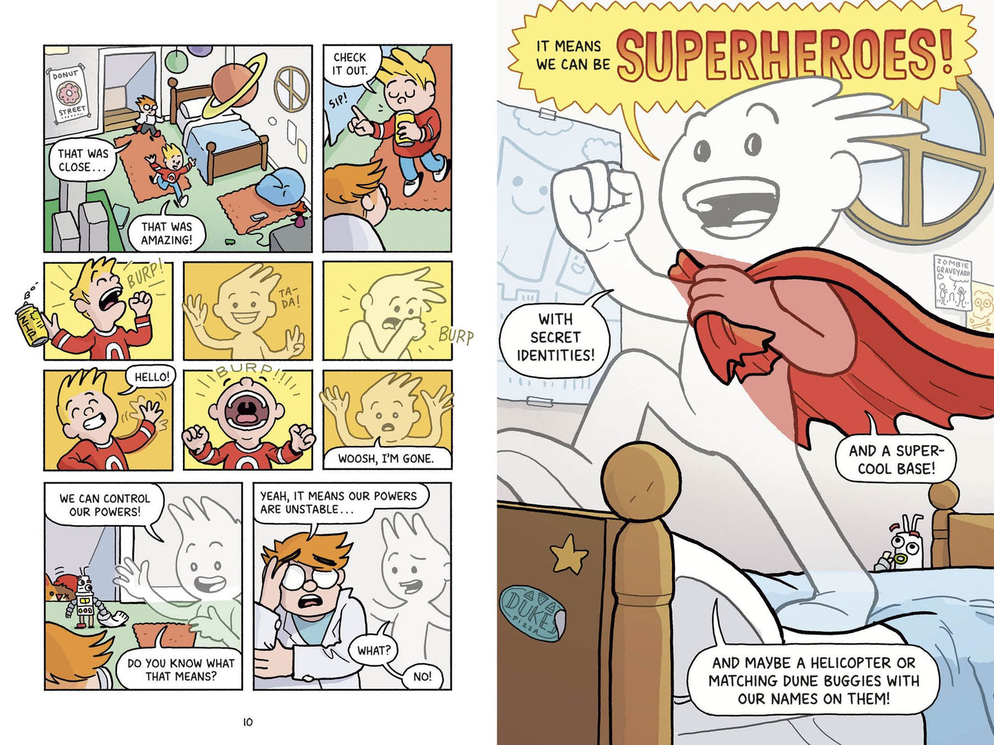 The Adventures of Invisible Boy: Zeroes to Heroes: A Graphic Novel