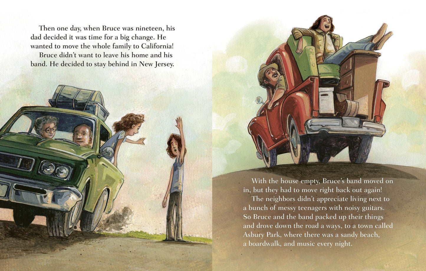 Bruce Springsteen A Little Golden Book Biography