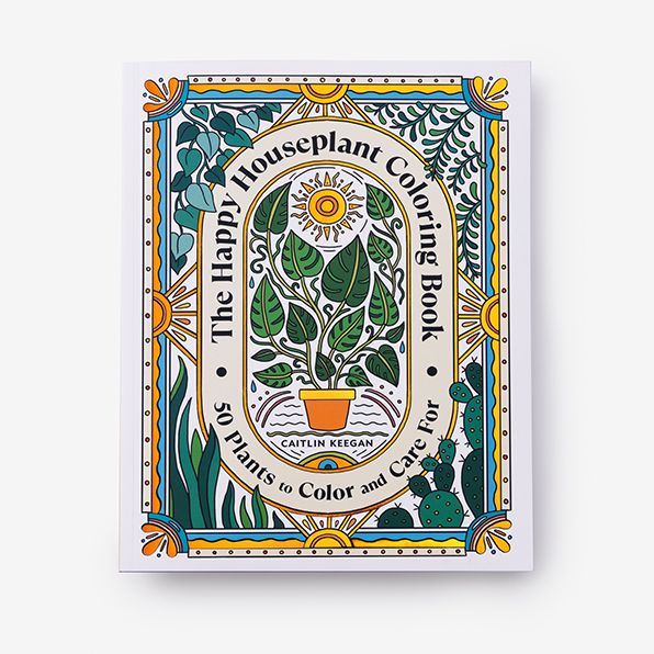 The Happy Houseplant Coloring Book