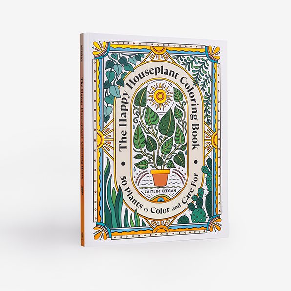 The Happy Houseplant Coloring Book