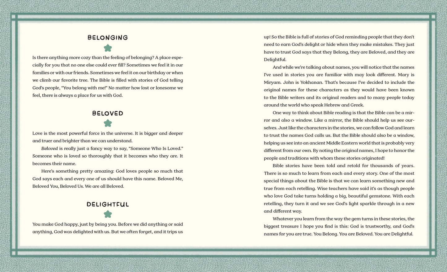 The Book of Belonging: Bible Stories for Kind and Contemplative Kids