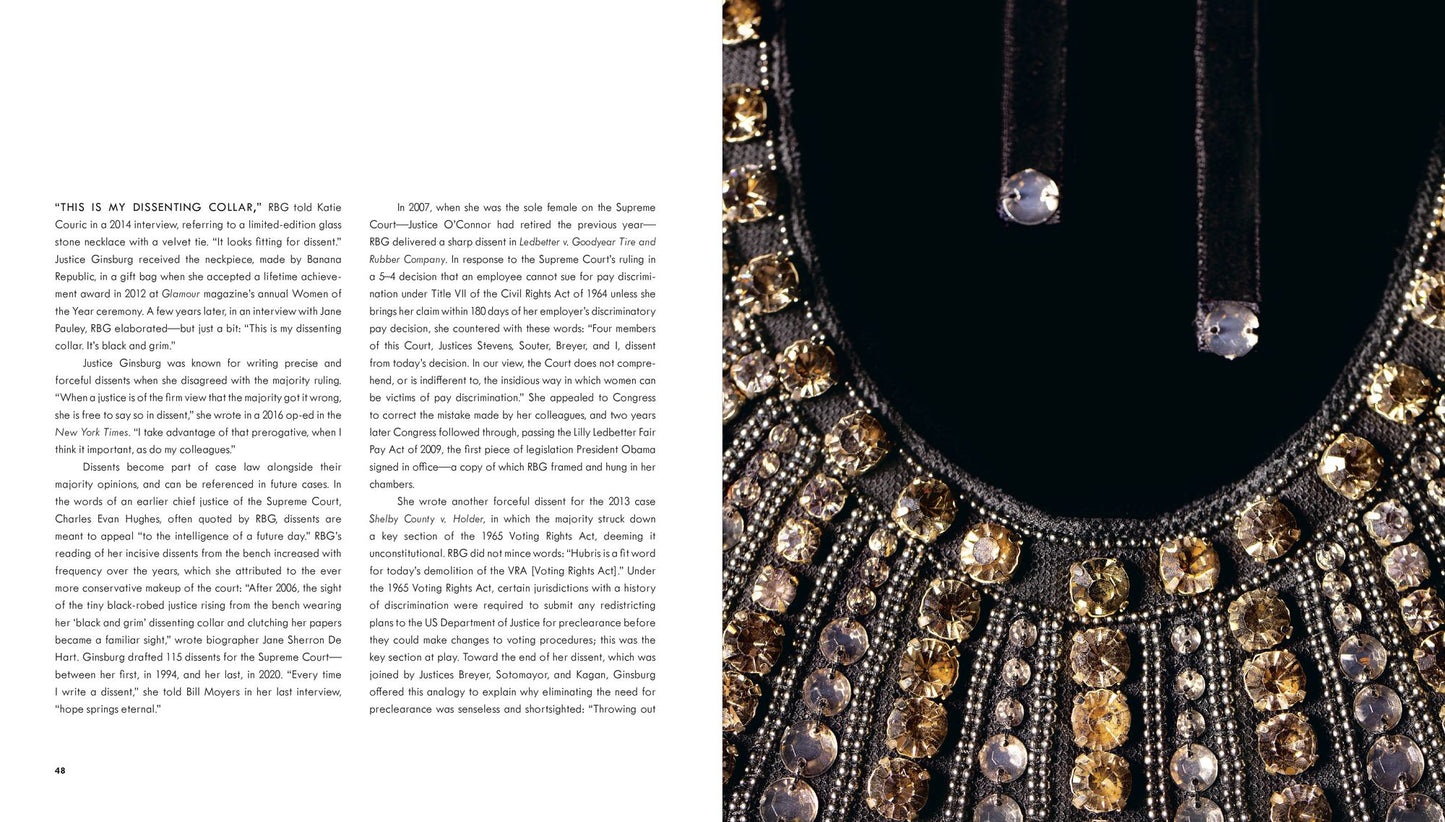 The Collars of RBG: A Portrait of Justice