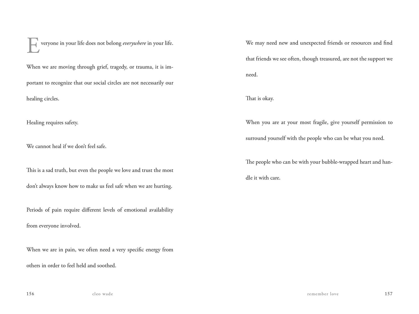 Remember Love: Words for Tender Times