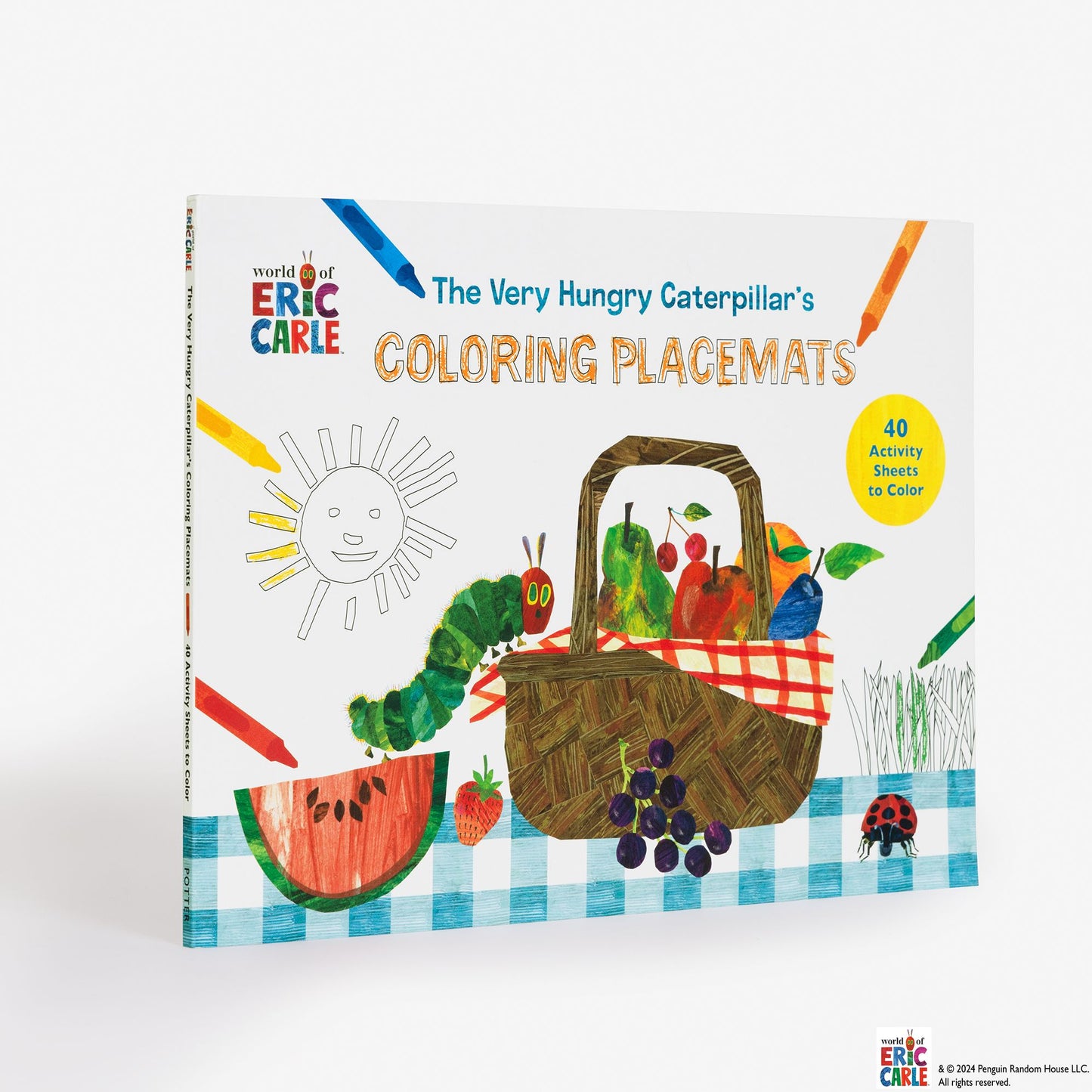 The Very Hungry Coloring Placemats: 40 Activity Sheets to Color