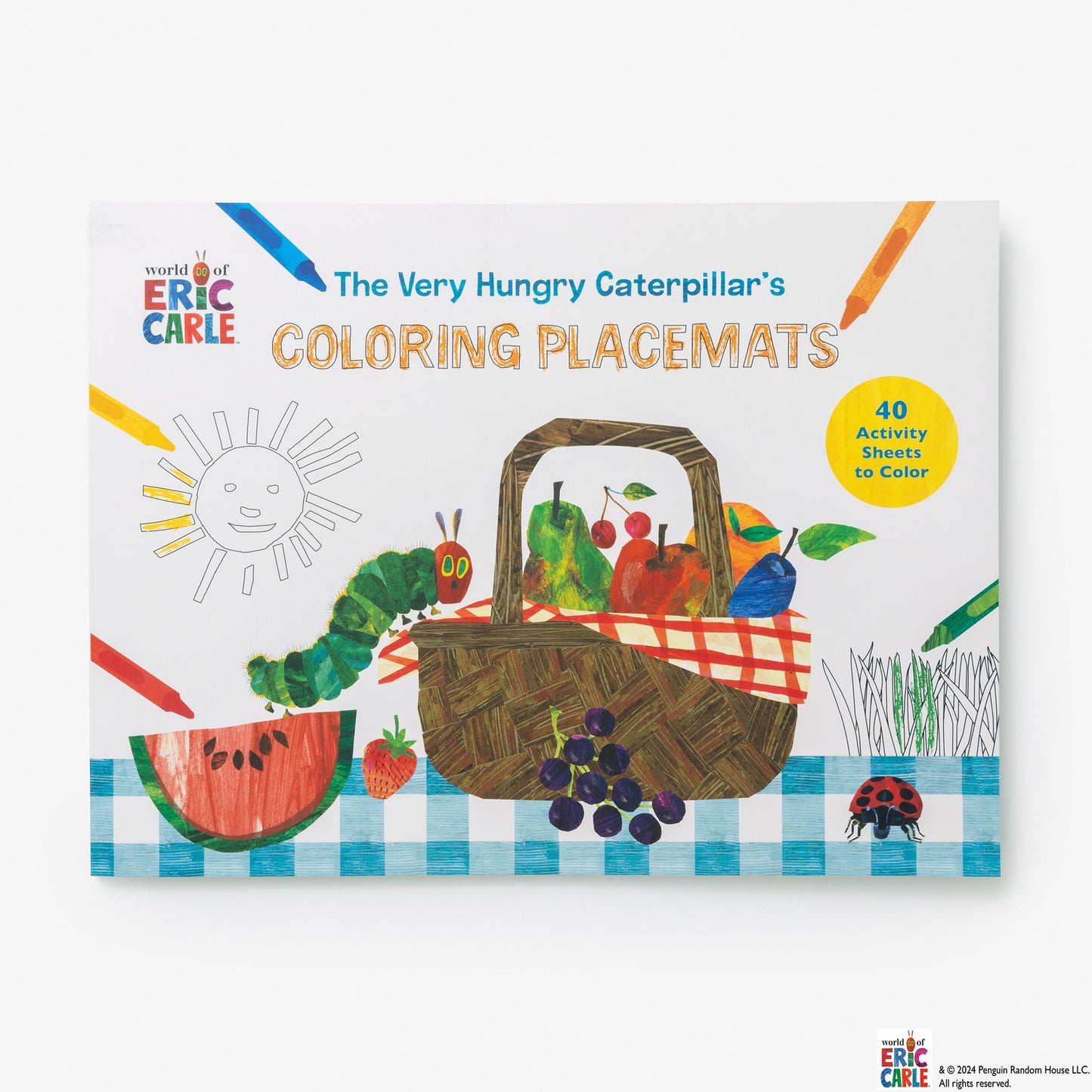 The Very Hungry Coloring Placemats: 40 Activity Sheets to Color