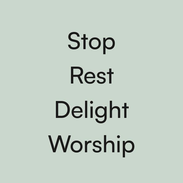 The Sabbath Practice: A Four-Session Companion Guide to Help You Stop, Rest, Delight, and Worship