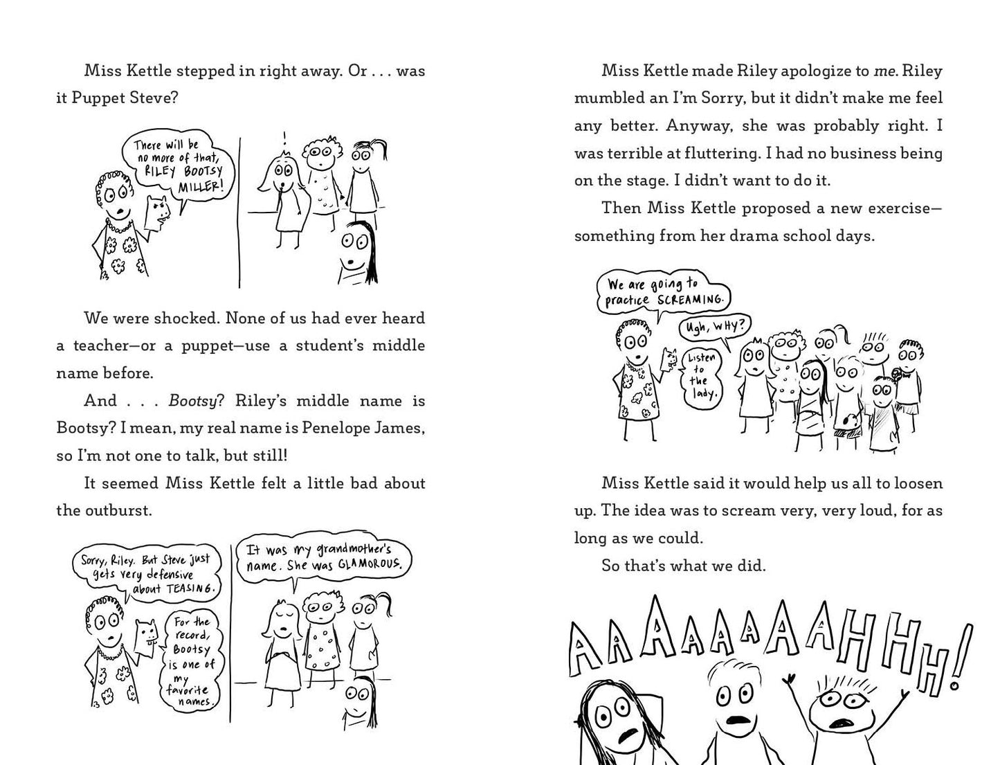 Penny Draws a School Play