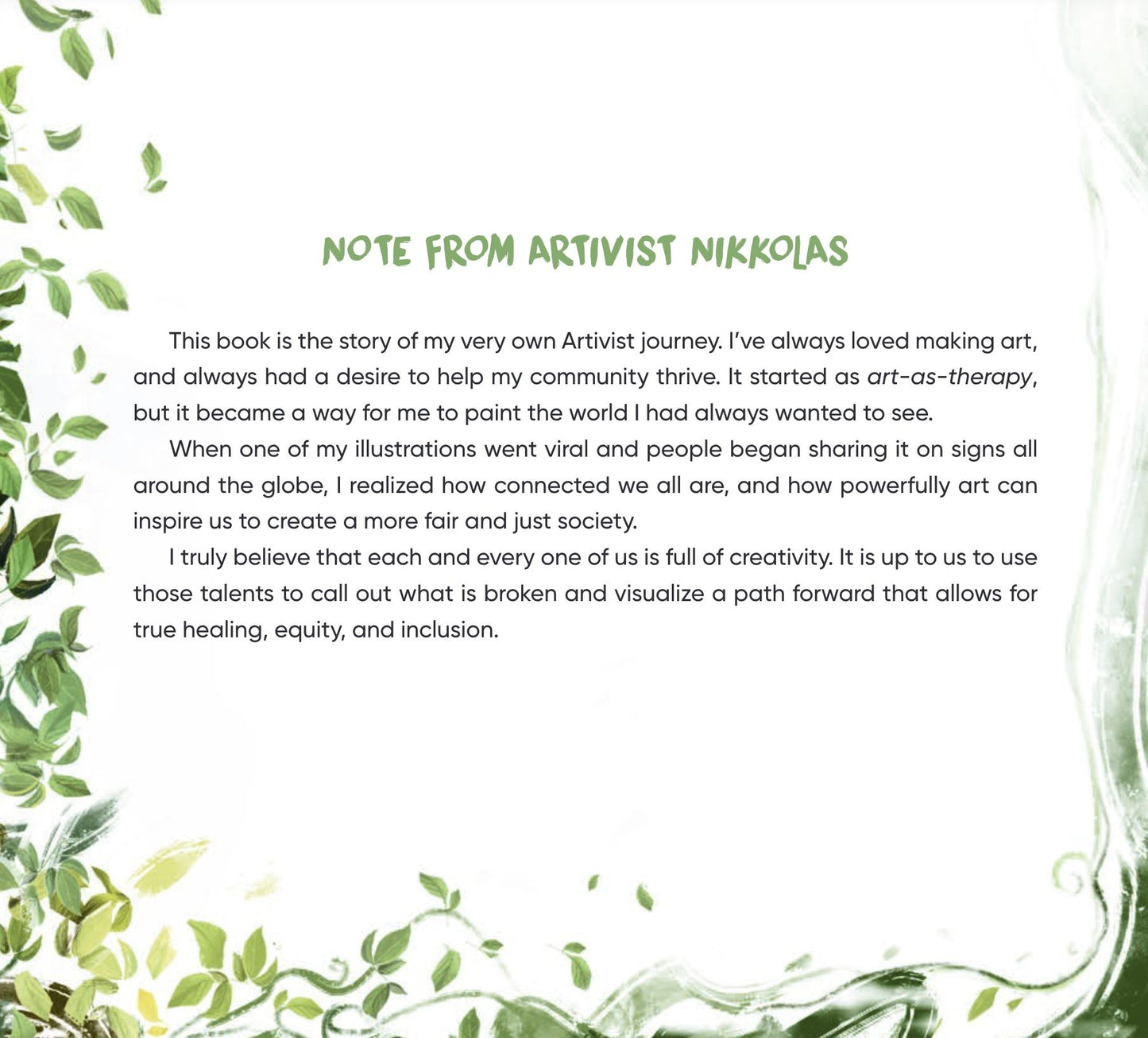 The Artivist
