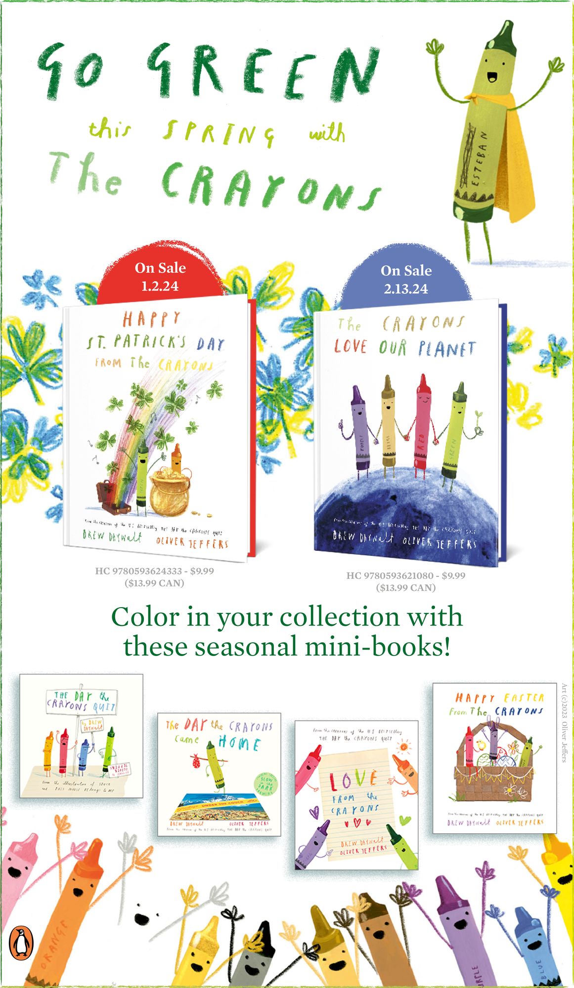 The Crayons Love Our Planet
