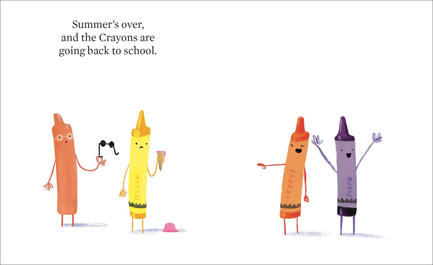 The Crayons Go Back to School