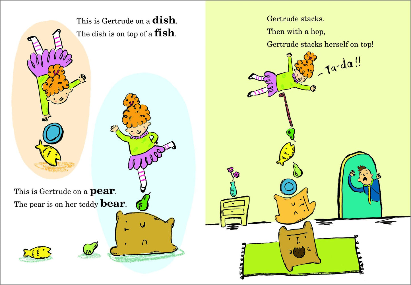 Gertrude Gish on a Dish on a Fish