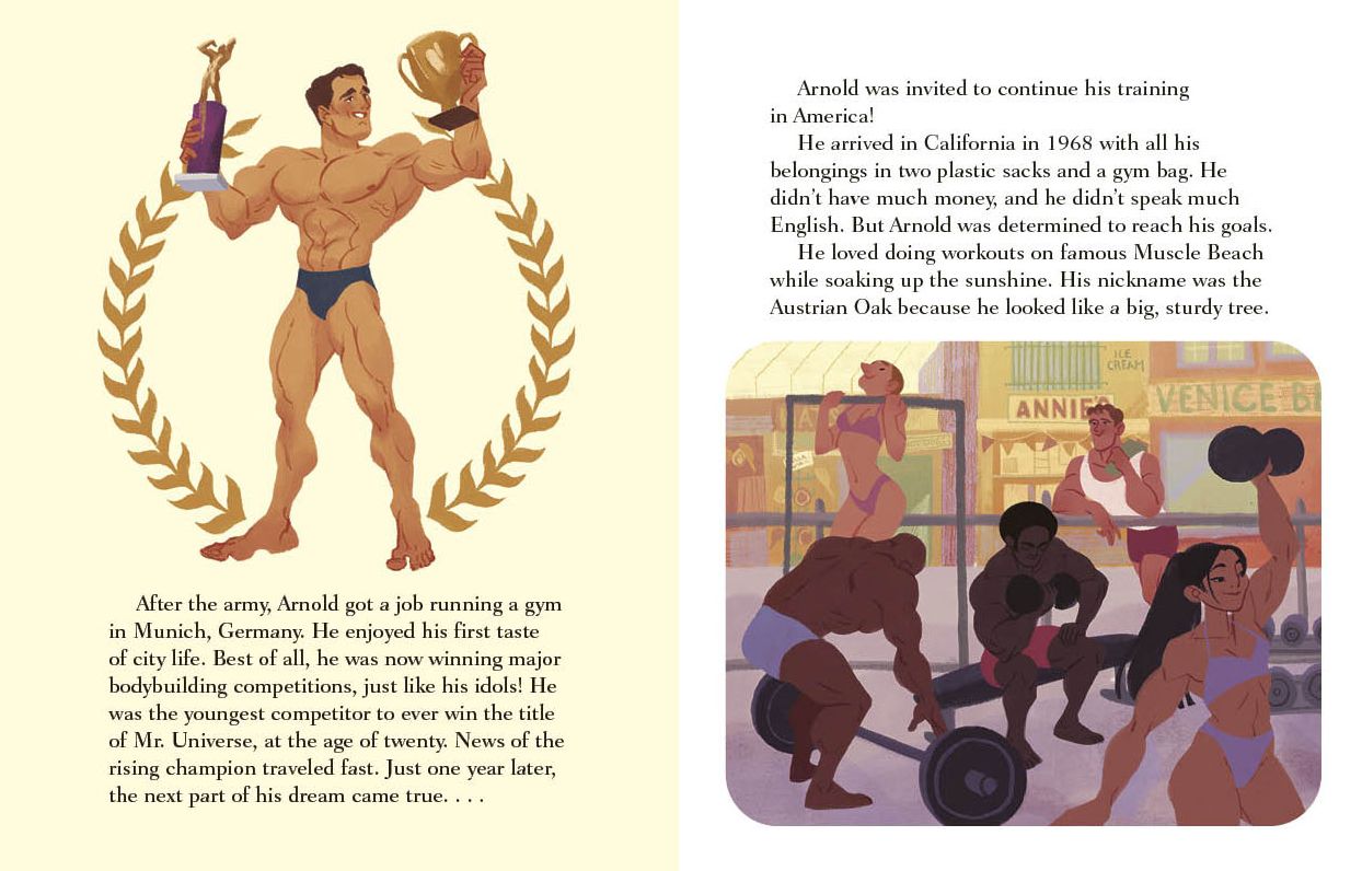 Arnold Schwarzenegger: A Little Golden Book Biography
