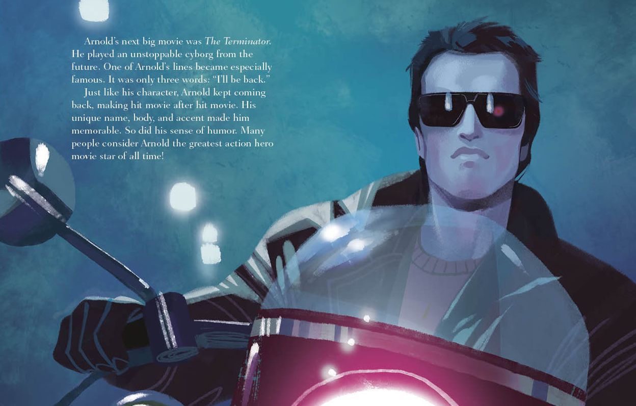 Arnold Schwarzenegger: A Little Golden Book Biography