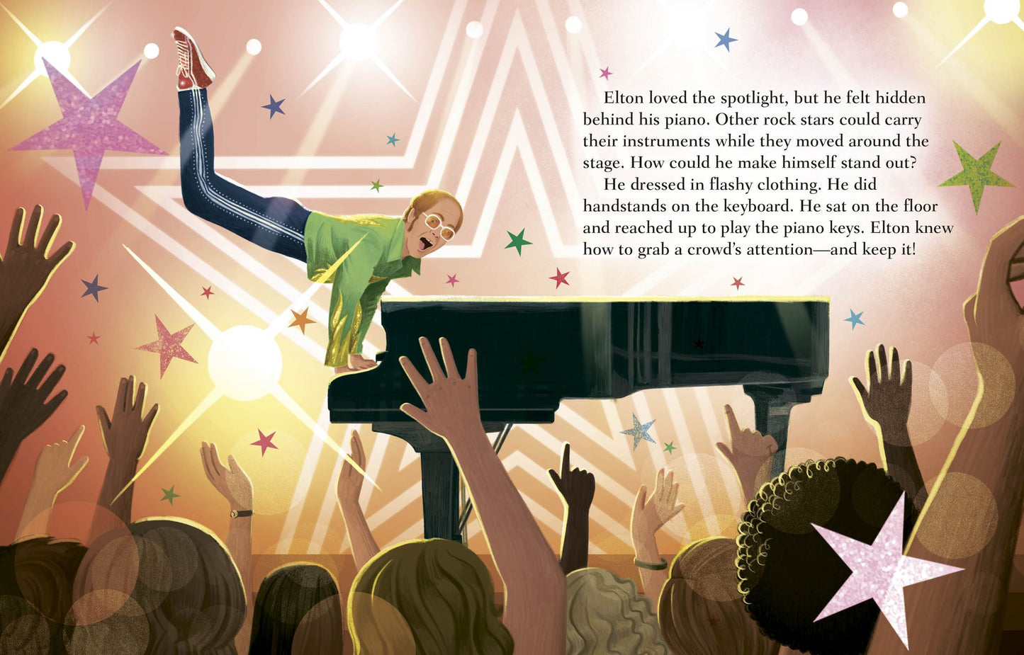 Elton John: A Little Golden Book Biography