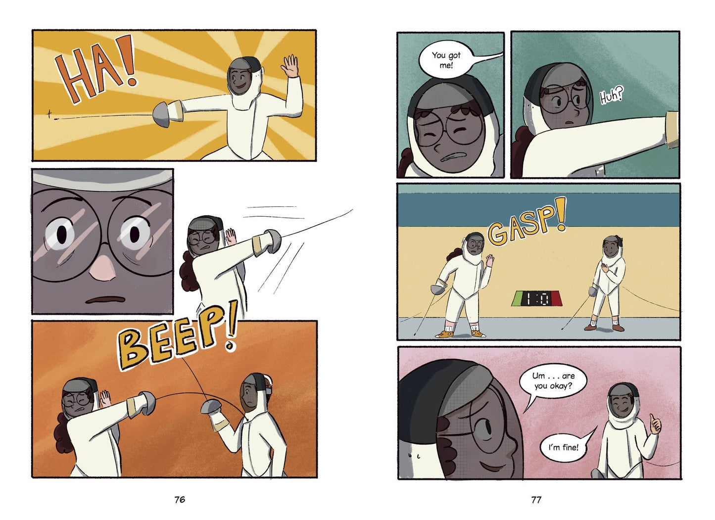 On Guard!: A Marshall Middle School Graphic Novel