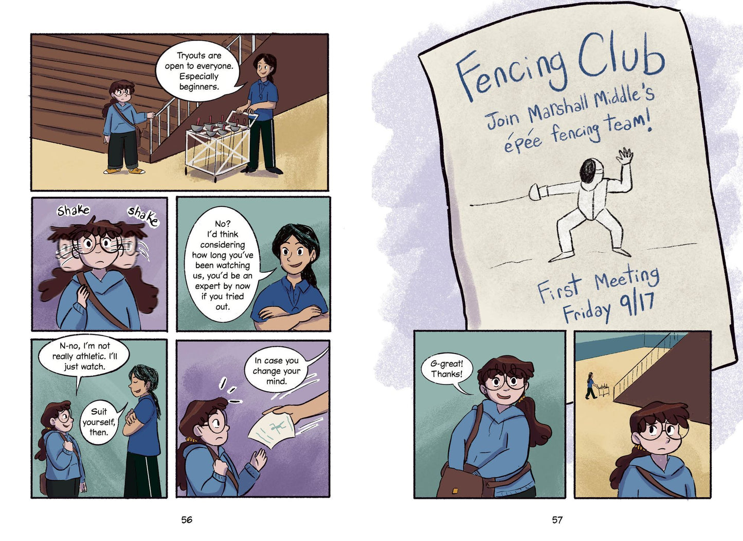 On Guard!: A Marshall Middle School Graphic Novel