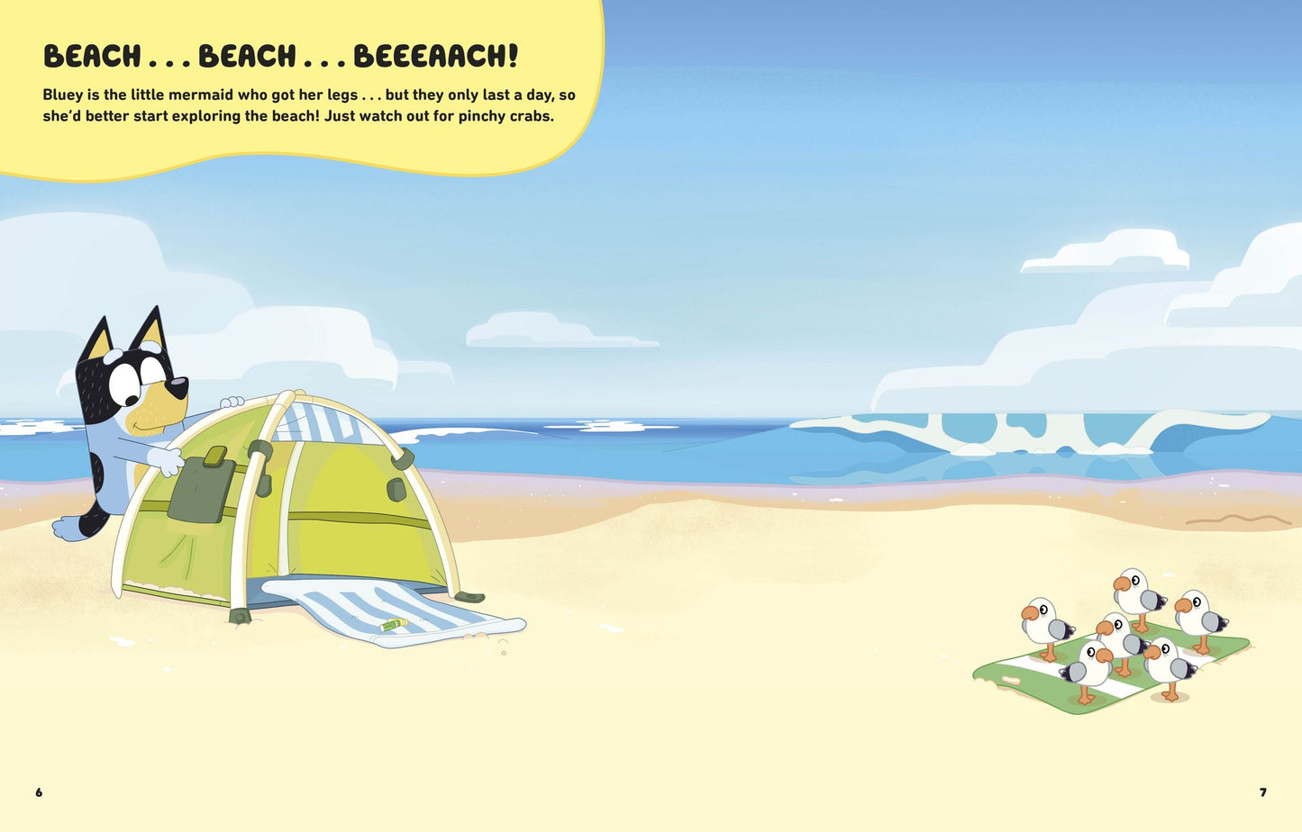 Let's Stick!: Bluey Sticker Stories