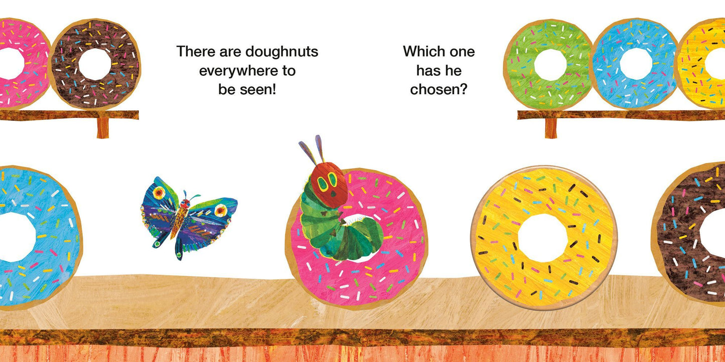 The Very Hungry Caterpillar at the Bakeshop: A Peek-Through Book with Raised Pieces
