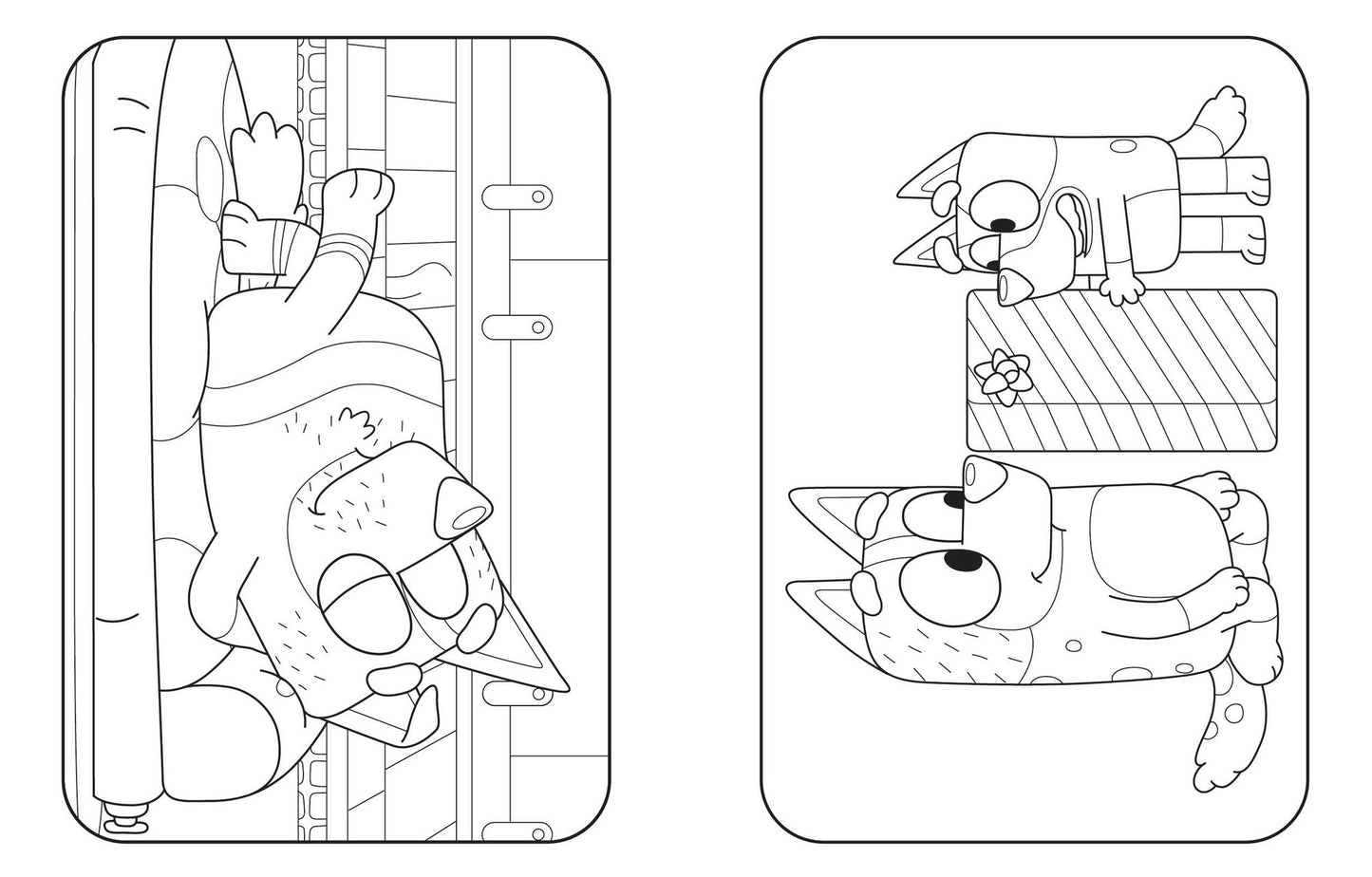 Bluey: Merry Christmas: A Coloring Book