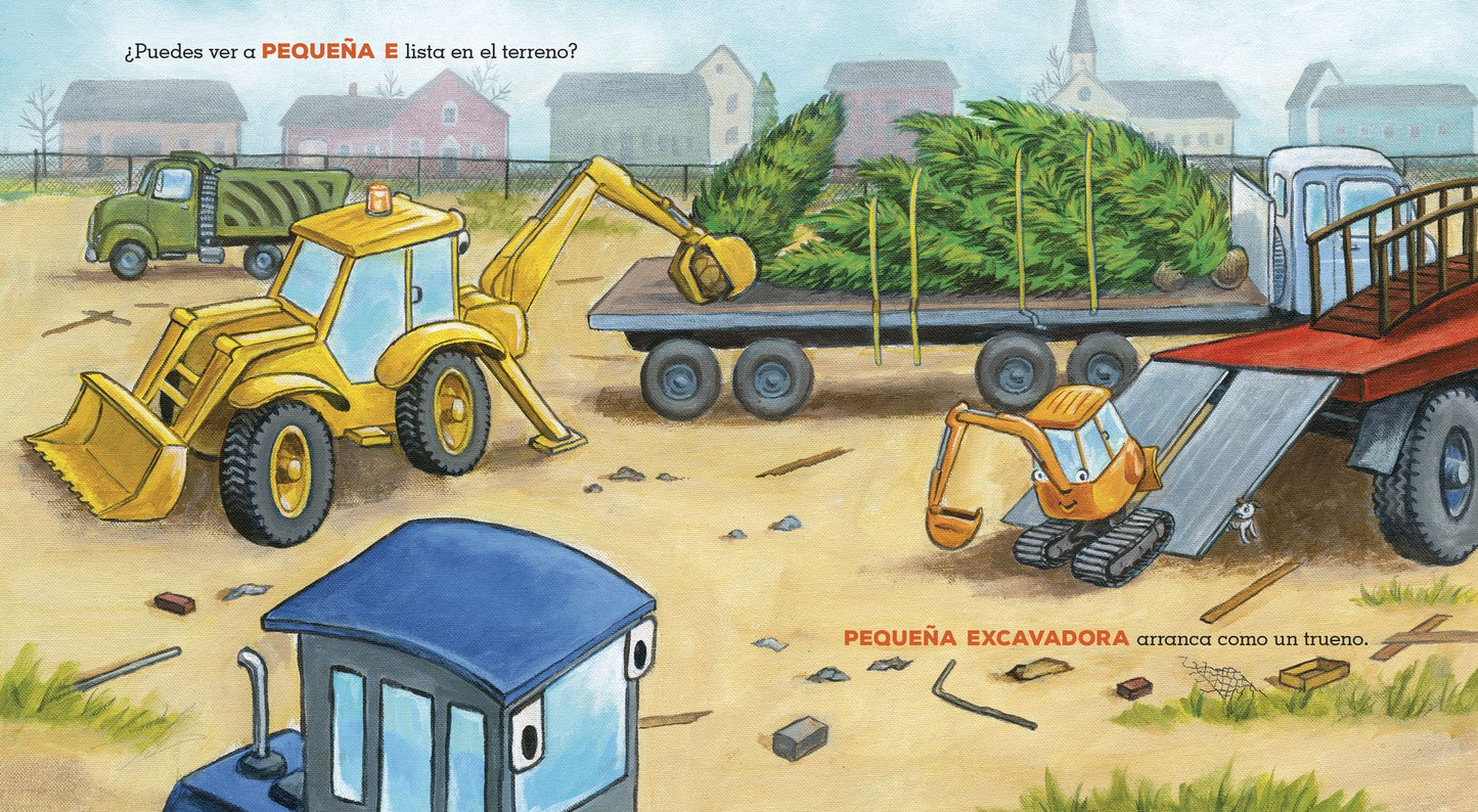 Pequeña Excavadora (Little Excavator Spanish Edition)