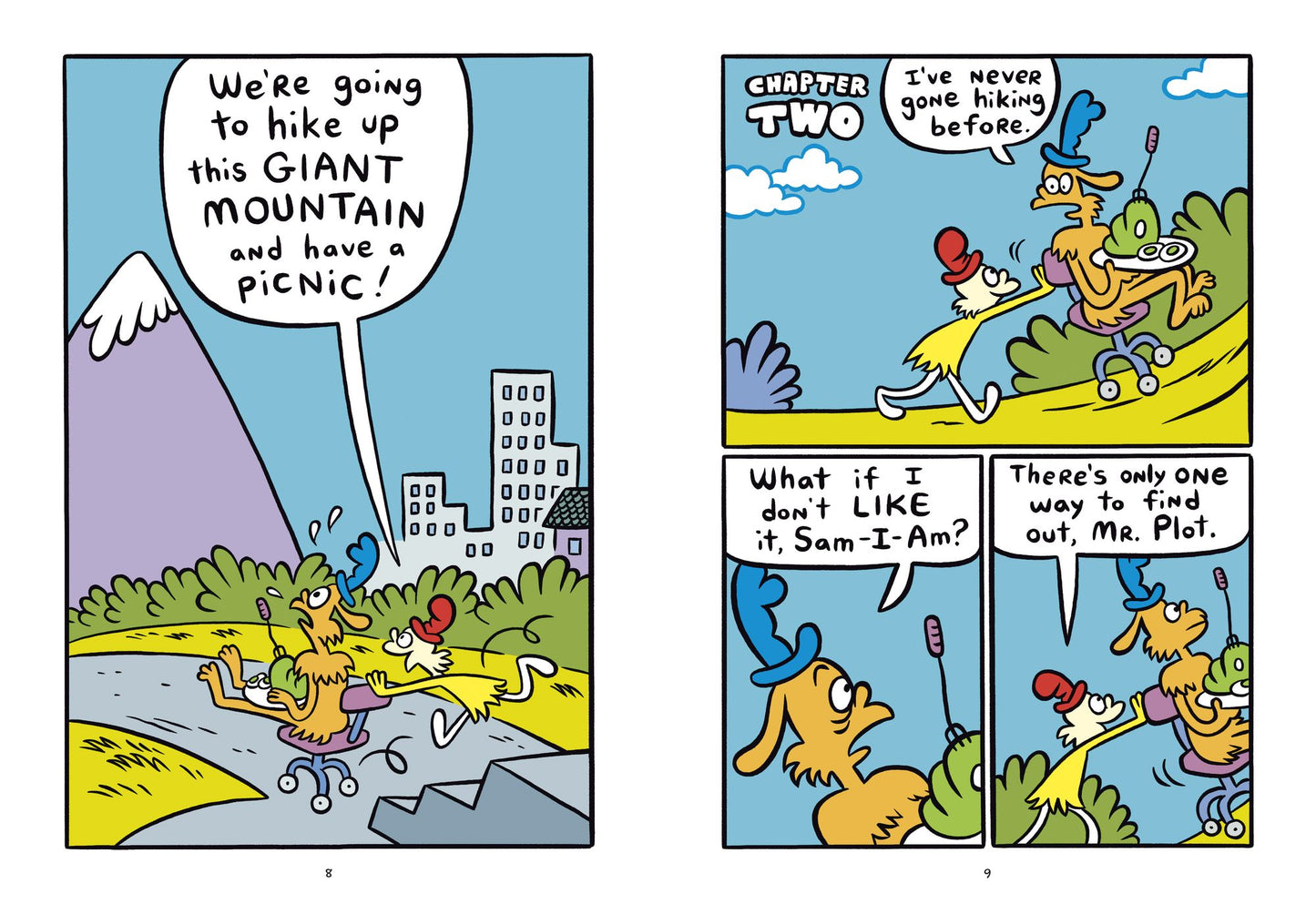 Dr. Seuss Graphic Novel: Green Eggs and Ham Take a Hike: A Green Eggs and Ham Story