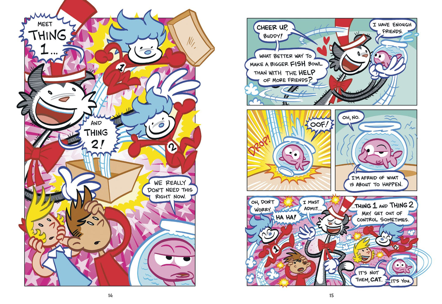 Dr. Seuss Graphic Novel: Cat Out of Water: A Cat in the Hat Story