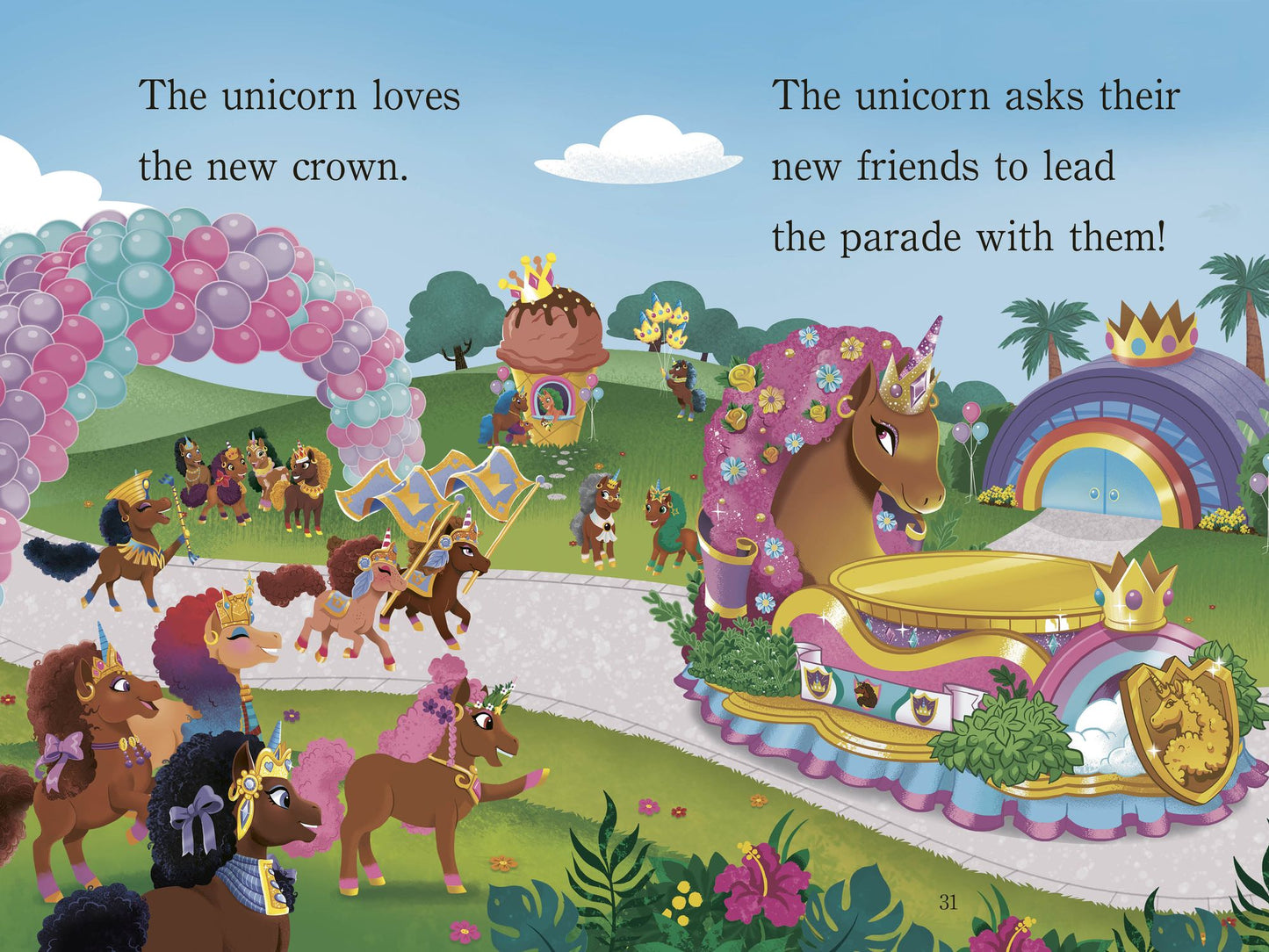 Afro Unicorn: A Magical Parade
