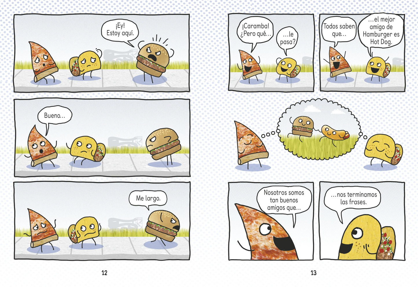 Pizza y Taco: ?Qui?n es el mejor?: (A Graphic Novel)