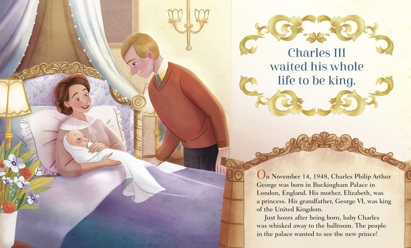 King Charles III: A Little Golden Book Biography