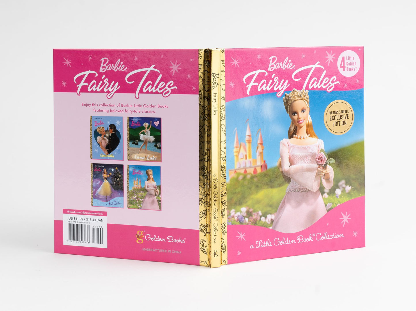 Barbie's Fairy Tales: A Little Golden Book Collection (B&N Exclusive Edition)