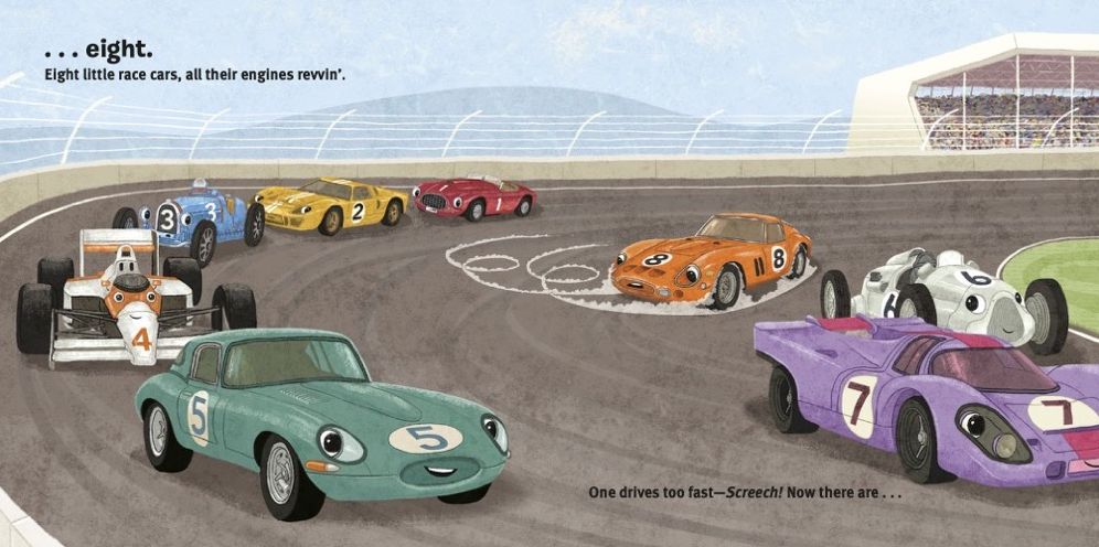 10 Little Race Cars