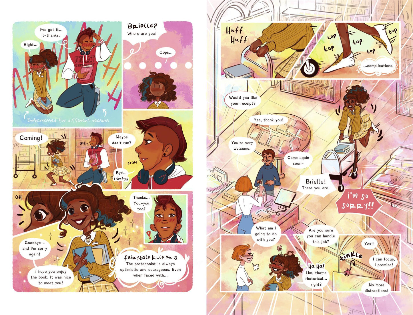 Brielle and Bear: Volume 1: (A Graphic Novel)